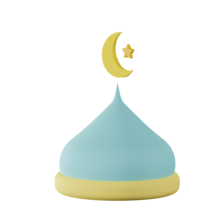 Dôme de la mosquée  3D Icon