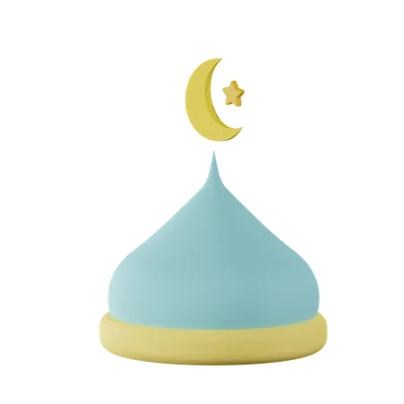 Dôme de la mosquée  3D Icon