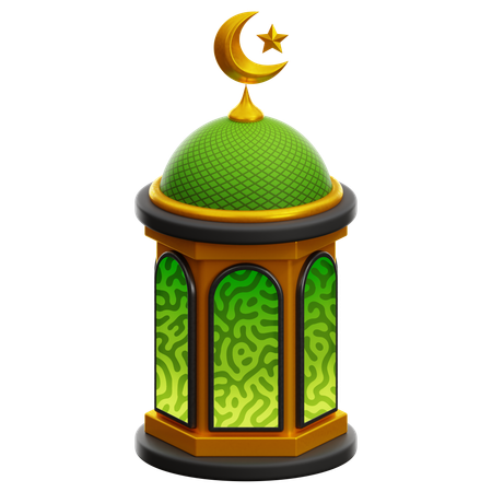 Dôme de la mosquée  3D Icon