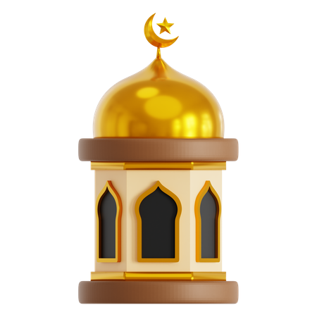 Dôme de la mosquée  3D Icon