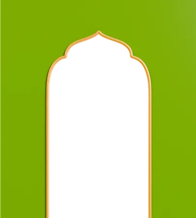 Cadre de mosquée  3D Icon