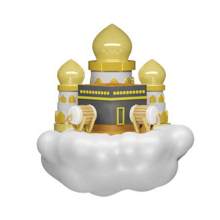 Mosquée islamique  3D Icon