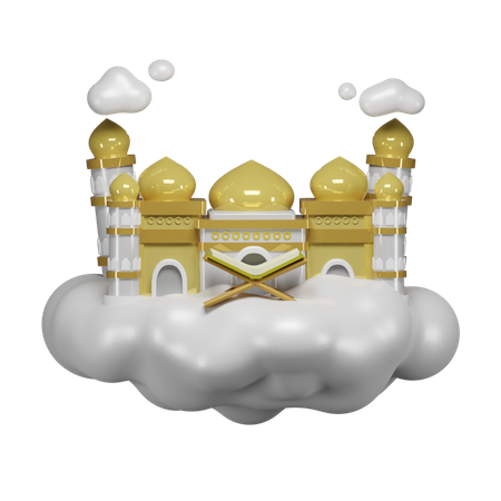 Mosquée islamique  3D Icon