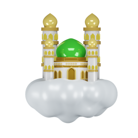 Mosquée islamique  3D Icon