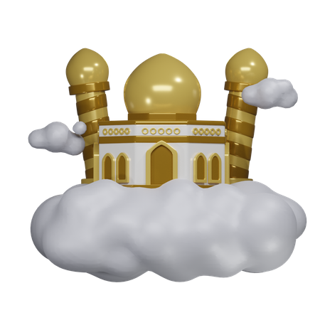 Mosquée islamique  3D Icon