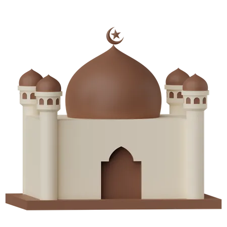 Mosquée mosquée  3D Icon