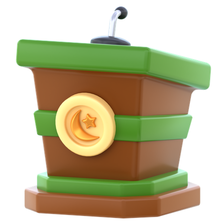 Et le podium  3D Icon