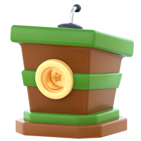 Et le podium  3D Icon