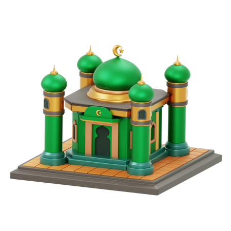 Mosquée du ramadhan  3D Icon