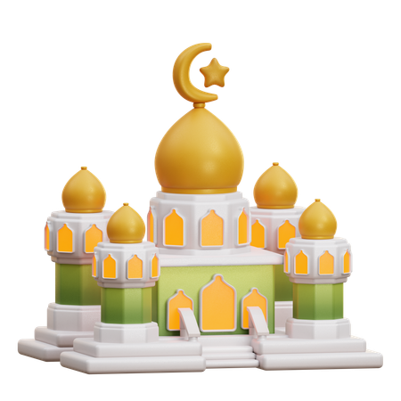 Mosquée du Ramadan  3D Icon