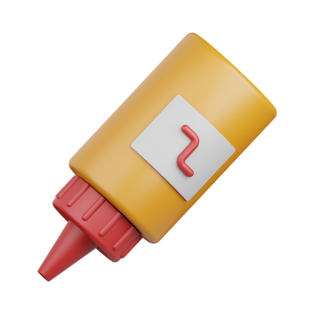 Mostaza  3D Icon