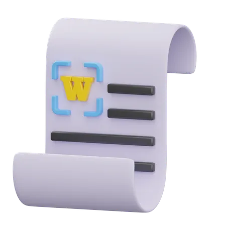 Mot  3D Icon