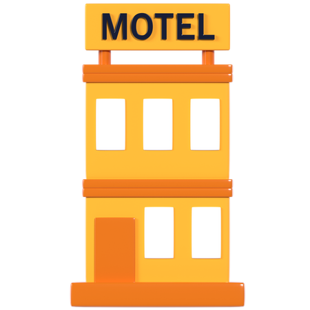 Motel  3D Icon