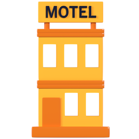 Motel 3D Illustration
