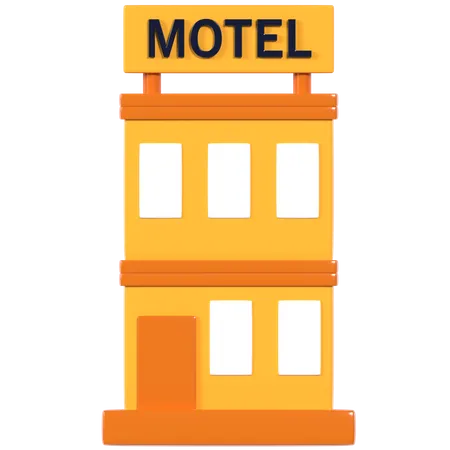 Motel  3D Illustration