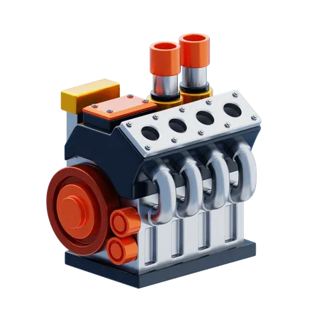 Moteur à combustion interne (ICE)  3D Icon