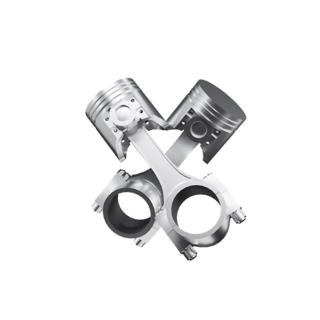 Piston moteur  3D Icon