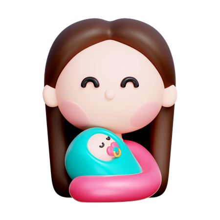 Mother  3D Icon