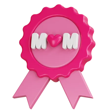 Mother Badge  3D Icon