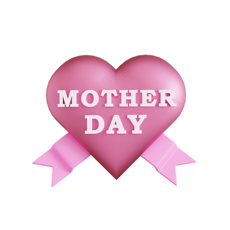 Mother Day 3D Icon download in PNG, OBJ or Blend format