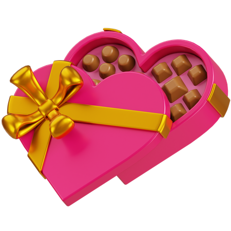 Mother Day Chocolate  3D Icon