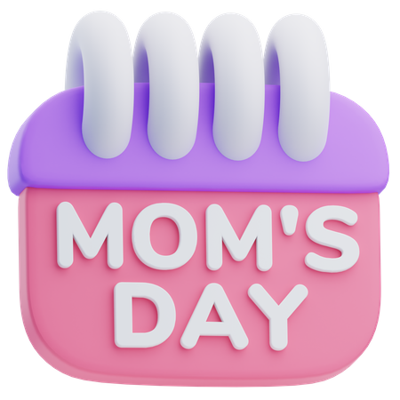 Mother Day Date  3D Icon
