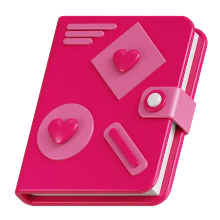 Mother Day Diary  3D Icon
