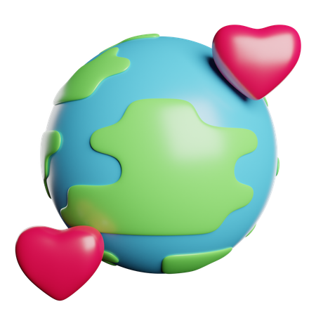 Mother Earth Day  3D Icon