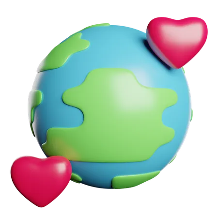 Mother Earth Day  3D Icon