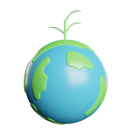 Mother Earth Day  3D Icon