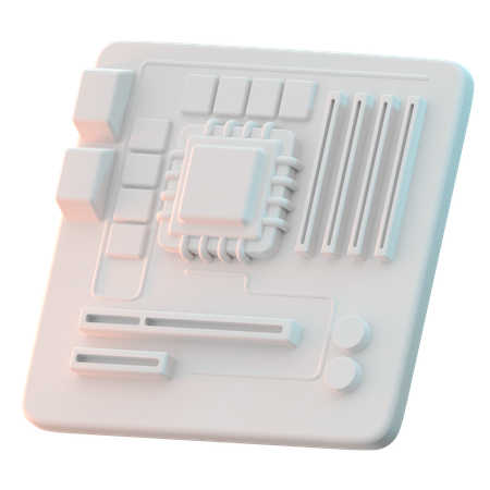 Motherboard  3D Icon