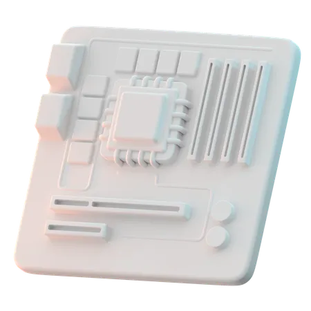 Motherboard  3D Icon