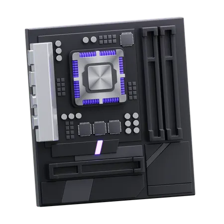 Motherboard  3D Icon