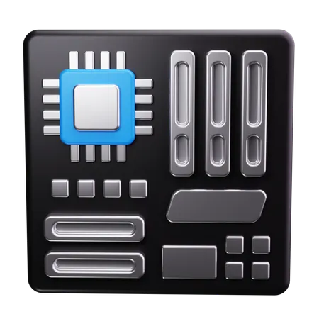 Motherboard  3D Icon