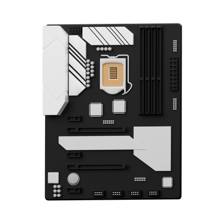 Motherboard  3D Icon