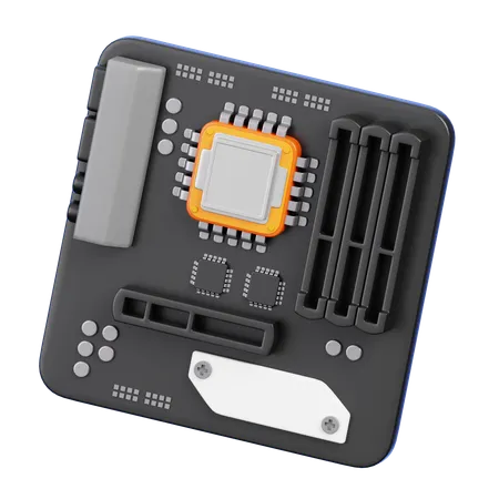 Motherboard  3D Icon