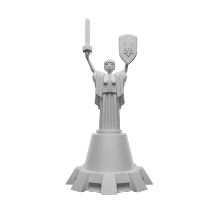 Motherland Monument  3D Icon