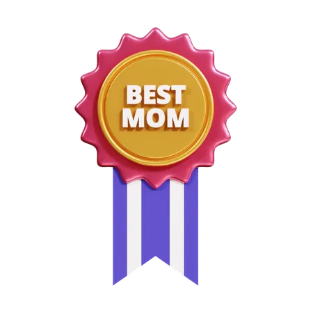 Mothers Day Badge  3D Icon
