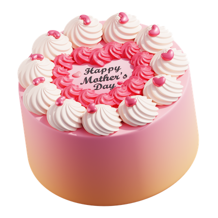 MOTHERS DAY CAKE  3D Icon