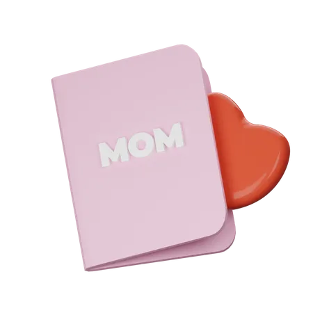 Mothers Day Card  3D Icon