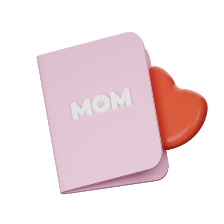 Mothers Day Card  3D Icon