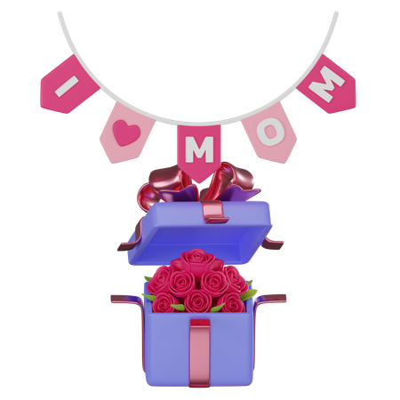 어머니의 날 장식  3D Icon