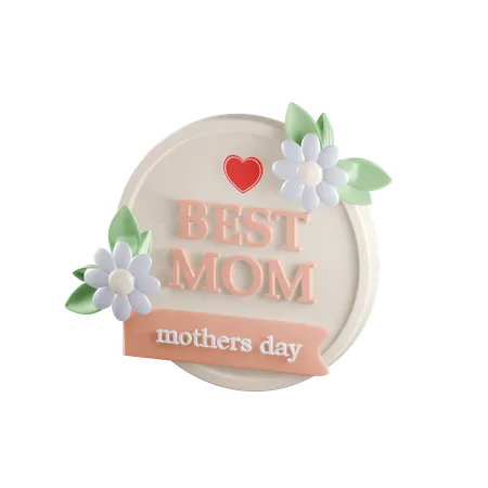 Mothers Day Decoration  3D Icon