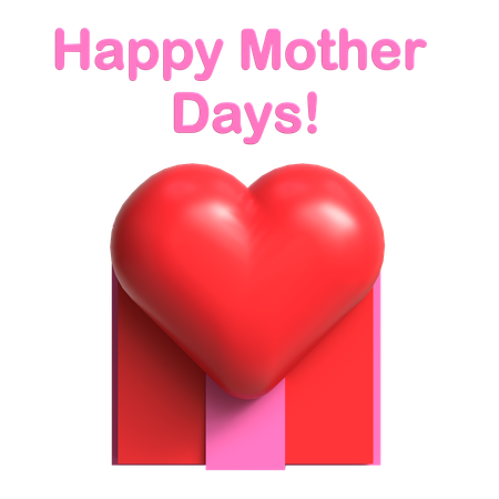 Mothers Day Gift  3D Icon