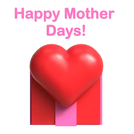 Mothers Day Gift  3D Icon