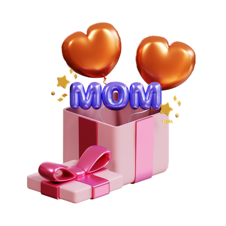 Mothers Day Gift  3D Icon