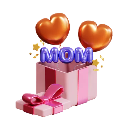 Mothers Day Gift  3D Icon