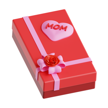 母の日ギフトボックス  3D Icon