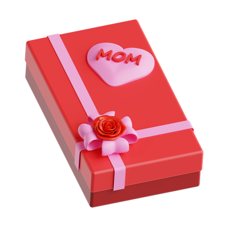 Mother's Day Gift Box  3D Icon
