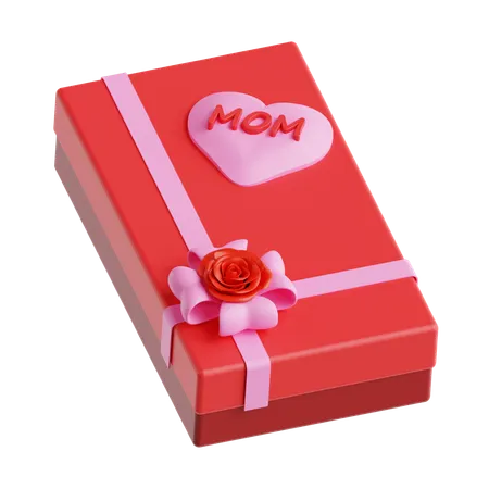 Mother's Day Gift Box  3D Icon